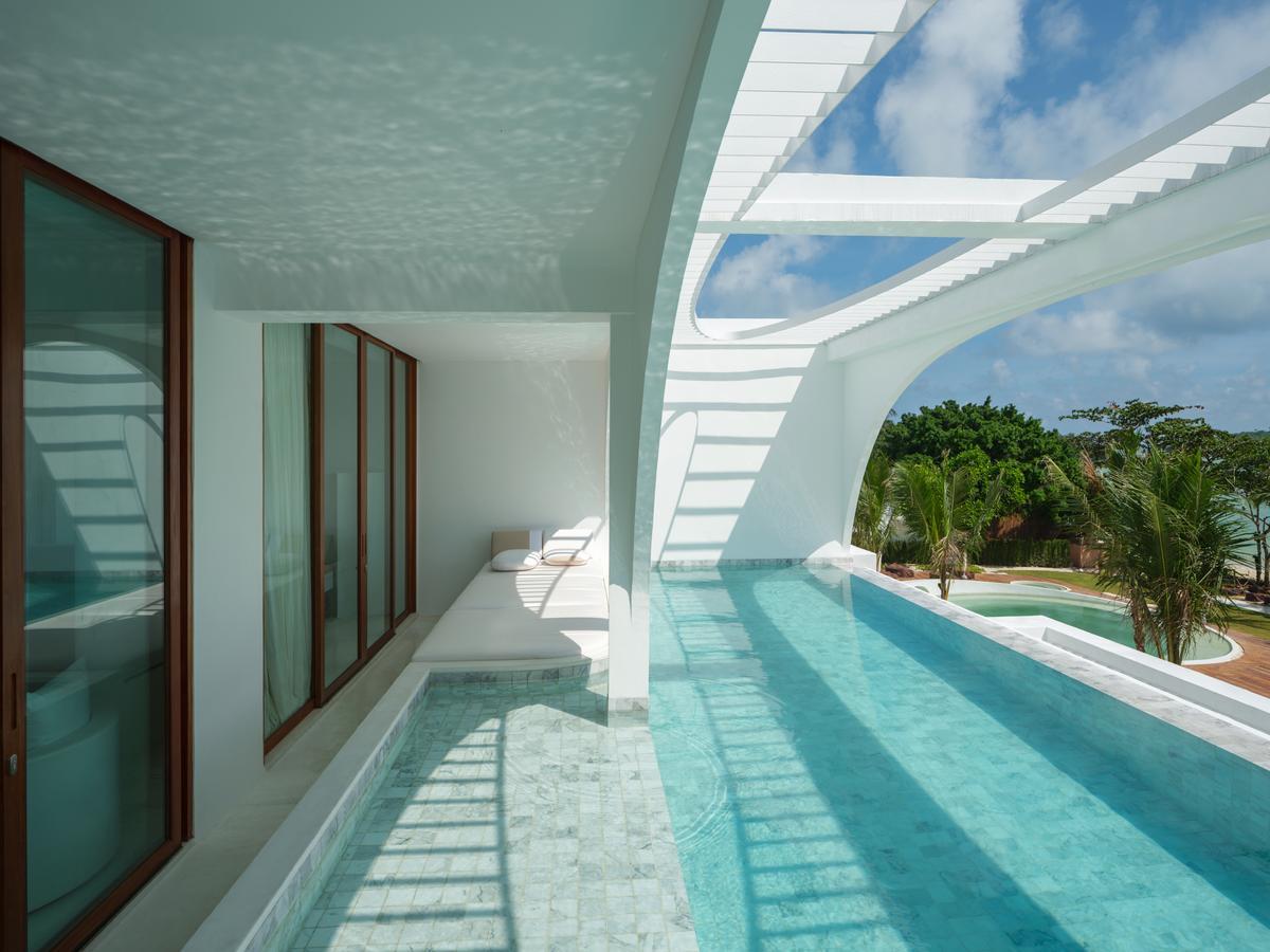 Sala Samui Chaweng Beach Resort Esterno foto The swimming pool at the hotel